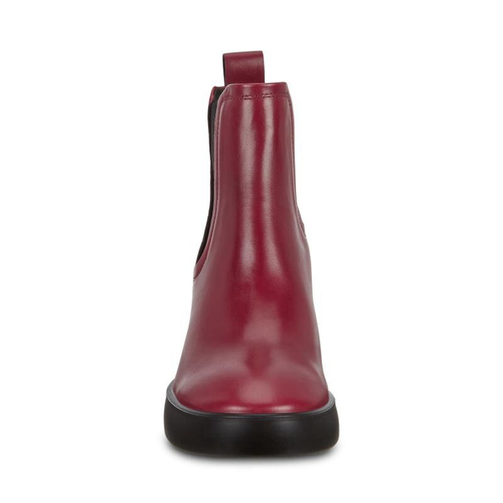 Womens Boots - ECCO Shape Sculpted Motion 55 - Burgundy - 8120CIASQ